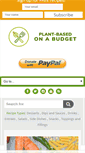 Mobile Screenshot of plantbasedonabudget.com